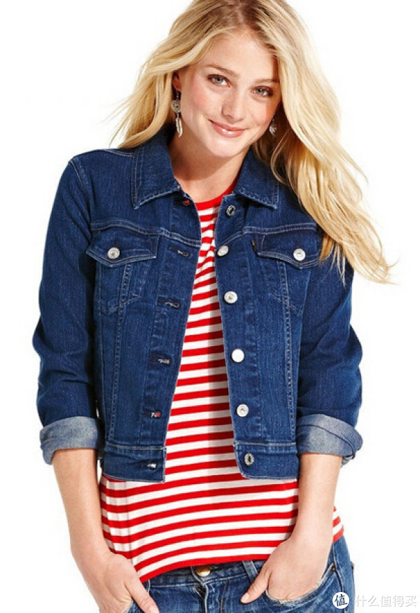 Levi's 李维斯 Juniors Authentic Trucker 女款牛仔夹克