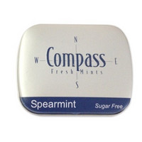 移动端：COMPASS 康帕斯 清爽薄荷糖(留兰香味）50片/盒 14克