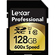 凑单品：Lexar雷克沙 128G 600X UHS-I SDXC存储卡（读85M/S、写70M/S）