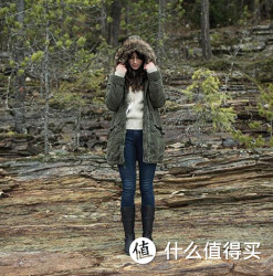 Teva De La Vina 女款真皮中筒靴