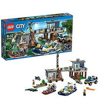 LEGO 乐高 拼插类玩具 City城市系列 沼泽警察局 L60069+凑单品