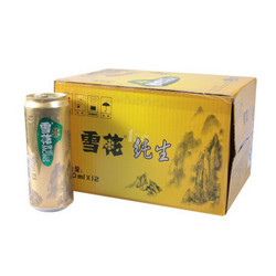 限华东：Snowbeer 雪花金标纯生 8度 500ml*12罐*2箱