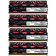 AVEXIR 宇帷 BLITZ系列 火焰红 DDR3 2400 32GB(8G×4条)台式机内存