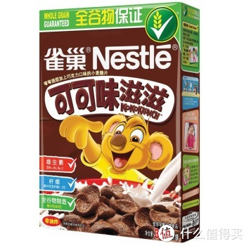 移动端：Nestlé 雀巢 可可味滋滋谷物早餐 300g*11盒