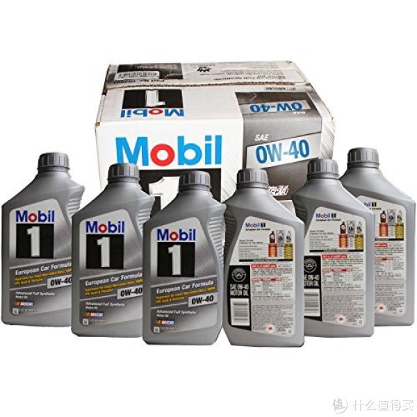 Mobil 美孚 0W-40  1号全合成润滑油 946ml*6支