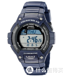 CASIO 卡西欧 W-S220-1BVCF 男士太阳能运动腕表