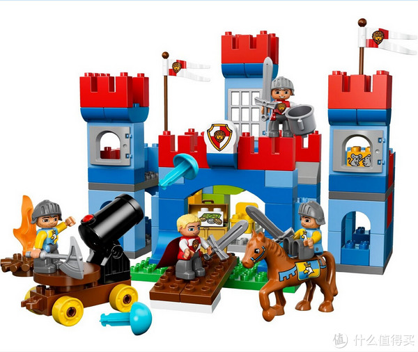 LEGO 乐高 Duplo得宝系列 10577 皇家大城堡+费雪 BMF22 爬行垫 180*200*1cm