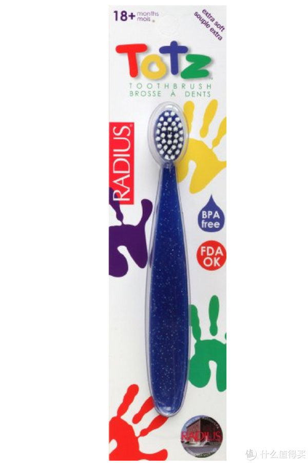 凑单品:RADIUS 奥德赛 Totz 儿童牙刷*3支
