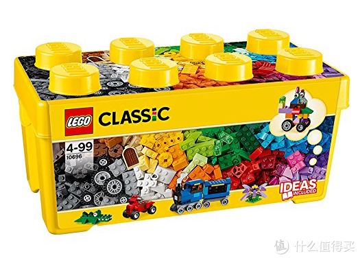 LEGO 乐高 CLASSIC 基础系列 10696 创意拼砌桶