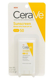 CeraVe SPF 50 Sunscreen 防晒棒 13.32g