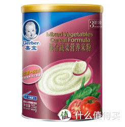Gerber 嘉宝 混合蔬菜 营养米粉 225g