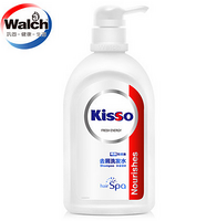 限华东：Kisso 极是 无硅油去屑洗发水 400ml