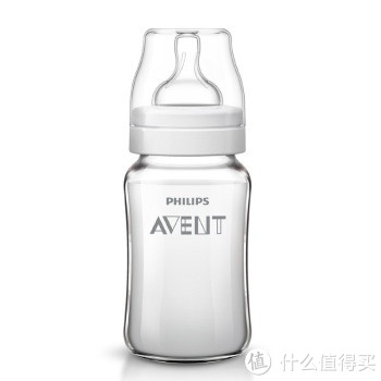 AVENT  新安怡 SCF647/17 宽口径经典玻璃奶瓶 240ml*2个