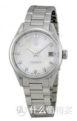 TAG Heuer Carrera 系列 WAR1314.BA0773 女士珍珠母石英腕表