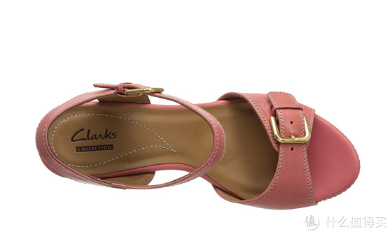 Clarks 其乐 Zia Castle 女士坡跟凉鞋