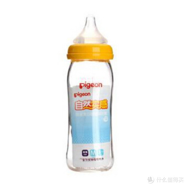 pigeon 贝亲 AA71 宽口径 玻璃奶瓶 240ml