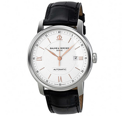 BAUME &amp; MERCIER 名士 Classima 克莱斯麦系列 MOA10075 男款机械腕表