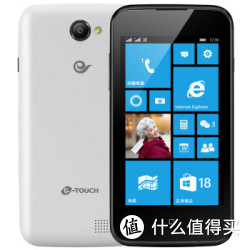 K-TOUCH 天语 E8 WindowsPhone 电信3G双模双待 智能手机 白色