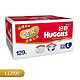 移动端：Huggies 好奇 金装超柔贴身纸尿裤彩箱装大号L129片(10-14kg)