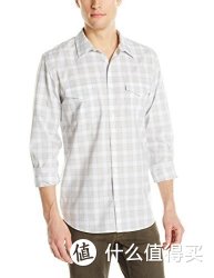 Calvin Klein  Heather Checkered  男士长袖衬衫