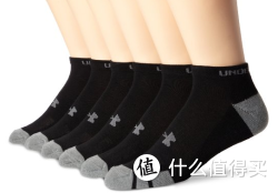 UNDER ARMOUR Resistor 男士袜子 6只装 黑色