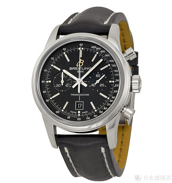 BREITLING 百年灵 Transocean 越洋系列4131012-BC06 男士机械皮带腕表