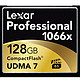 Lexar 雷克沙 Professional 1066x CF存储卡 128GB（1066x、155MB/s写入、UDMA 7）