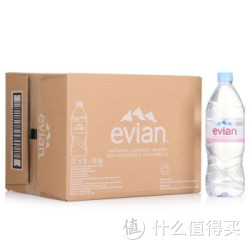 evian 依云 天然矿泉水 1L*12瓶