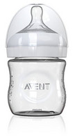 AVENT 新安怡 宽口径自然原生SCF671/17 玻璃奶瓶 120ml   
