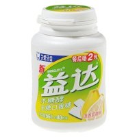 益达 清香蜜柚味 木糖醇无糖口香糖 40粒 56g