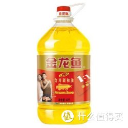 限湖北：金龙鱼 黄金比例调和油 4L