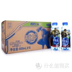 Mizone 脉动 Mizone 青柠味 运动饮料 600ml*15瓶 整箱