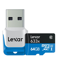 再特价：Lexar 雷克沙 633x 64GB 高速TF卡