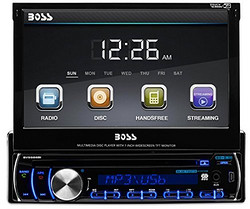 BOSS Audio 车载蓝牙电话，cd/DVD/sd/MP4/MP3/