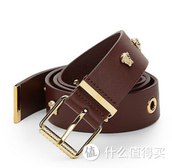 VERSACE 范思哲 Medusa Studded 美杜莎钉皮带 
