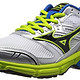 Mizuno 美津浓 入门级支撑型 男 跑步鞋WAVE IMPETUS  J1GR131305