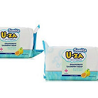 U-ZA 婴幼儿洗衣皂 纯天然bb皂 柚子味 180g *2