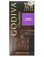 GODIVA 歌帝梵 黑巧克力100g*5包
