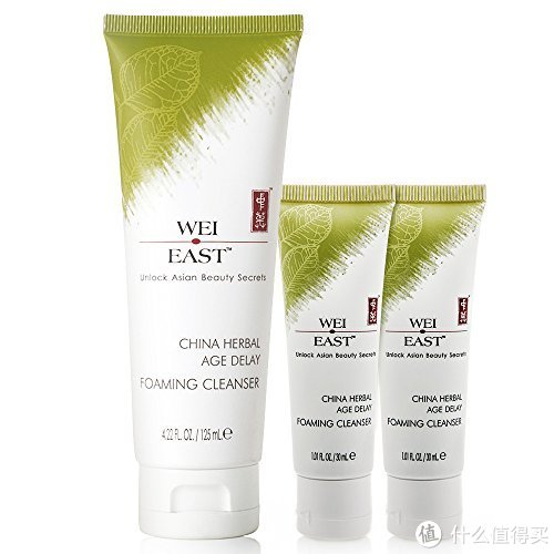 WEI EAST 蔚伊思 活性草本舒缓抗氧 洁面啫喱125ml+30ml*2