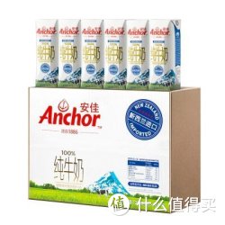 Anchor 安佳 纯牛奶 250ml*24盒