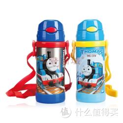 Thomas &amp; Friends 托马斯&amp;朋友 儿童 不锈钢吸管保温水壶 360ml 矿石 4223TM*2个
