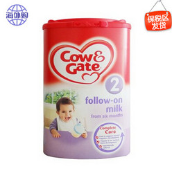Cow&Gate 英国牛栏 婴儿奶粉 2段 900g   118元包邮