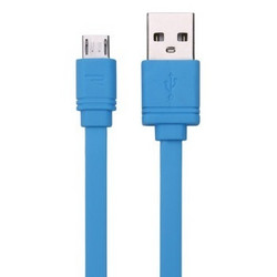 移动端：锐明 SJ023-0100 Micro USB数据线 蓝色 1米