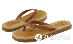 UGG Fluffie 女款羊毛底人字拖