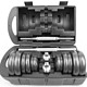 KANSOON 凯速 20KG精装烤漆铸铁哑铃 自由组合可拆卸手铃 健身举重运动器材（两只44磅装）美版