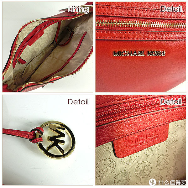 MICHAEL Michael Kors Rhea 女士真皮单肩包（中号）