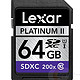 Lexar 雷克沙 64G 专业系列 200X UHS-I SDXC卡 Class10 30M/S