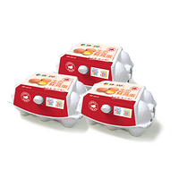 限华北：中粮优选 生态鲜鸡蛋 6枚 318g*3盒装
