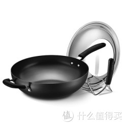 SUPOR 苏泊尔 32cm FC32T3 无涂层立盖炒锅 +凑单品