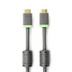 CE-LINK 2221 HDMI标准1.4版高清信号传输线  1米 双磁环(灰绿色)